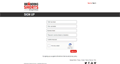 Desktop Screenshot of brandingshortsexpress.com